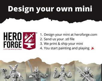 Hero Forge - custom designed miniatures • Grove Guardian • Grove Guardian • 3D Printed 32mm TableTop Miniature