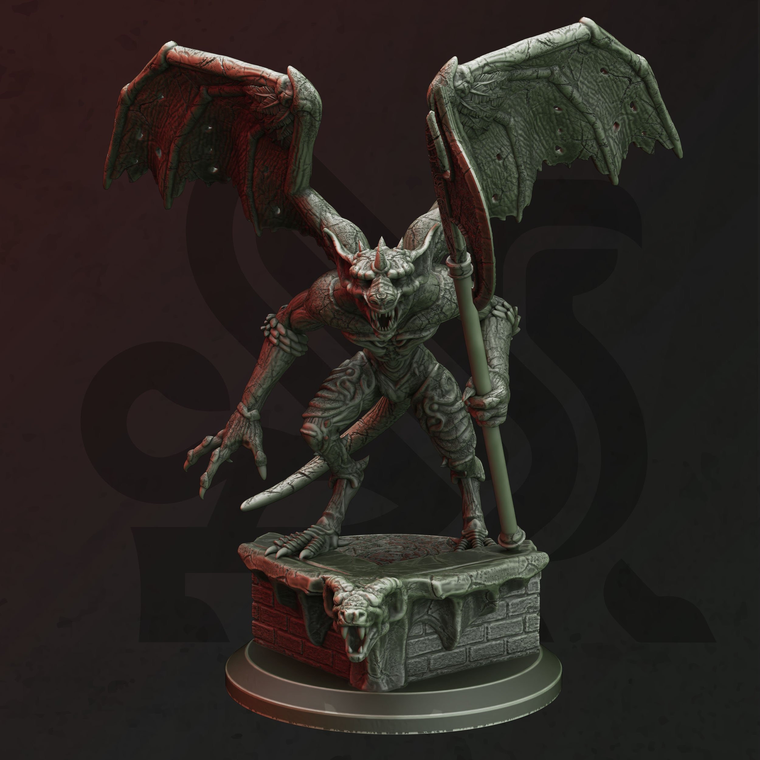 MTG　Granite Gargoyle 4枚セット MTG GRANITE GARGOYLE 4th Edition (Italian) FBB (OldManMTG