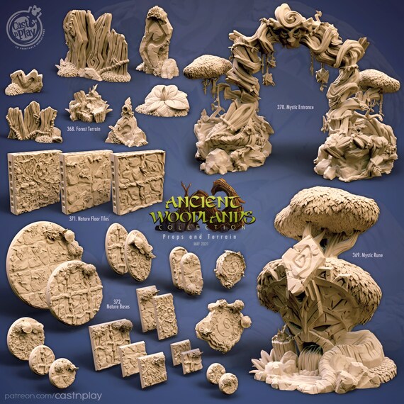 Cast N Play 35mm Scale Medium Ancient Woodlands Spirit Forest Forest Shades Cast N Play 35mm Scale Medium Ancient Woodlands Spirit Forest Forest Shades
