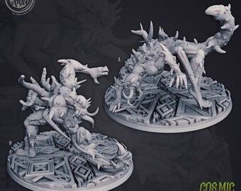 Ctozag Minions #278 • Cosmic Horror • Cast 'n Play • 3D Printed 32mm TableTop Miniature