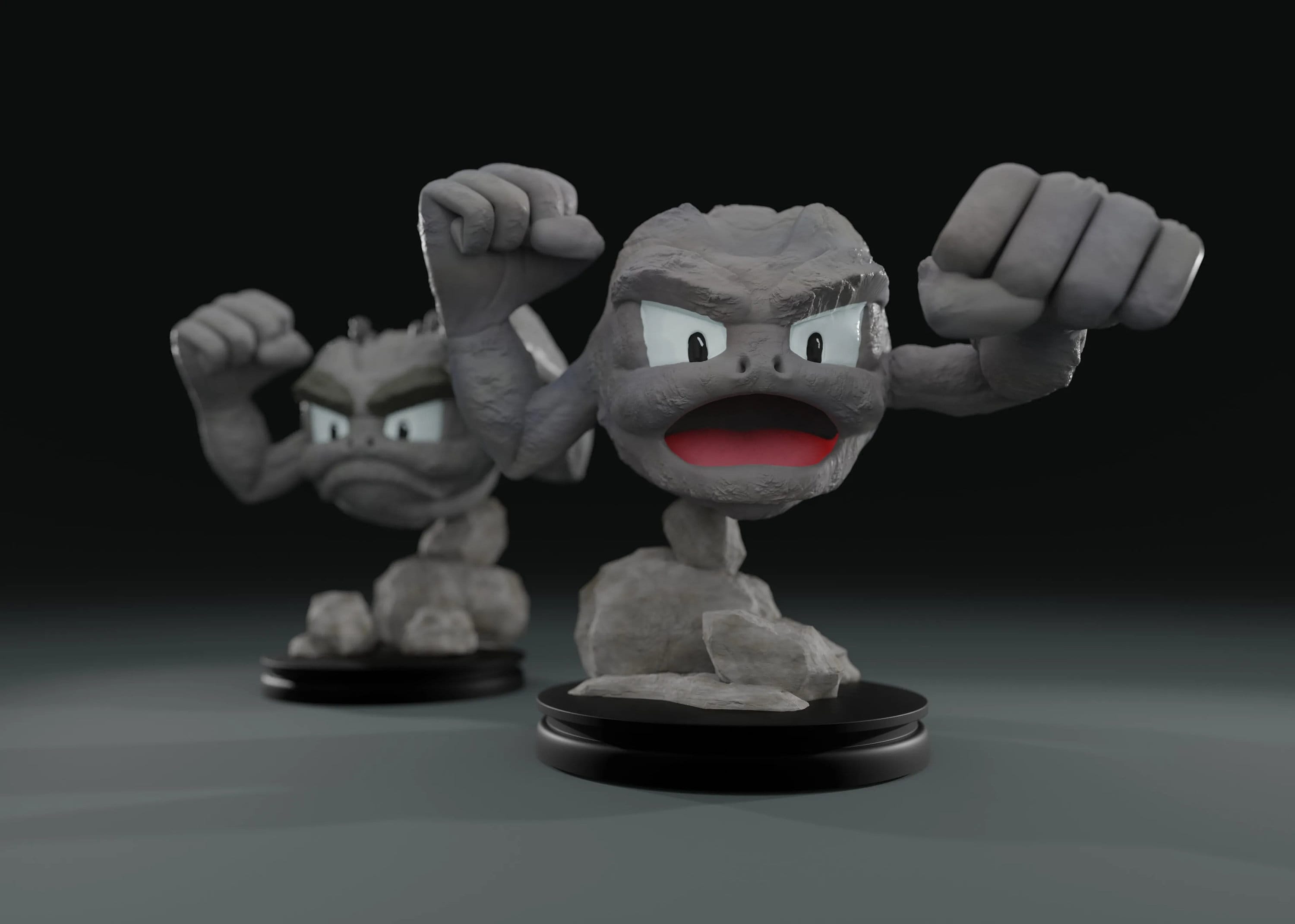 Regigigas Pokemon MyPokePrints Unpainted/Grey 3D -  Portugal