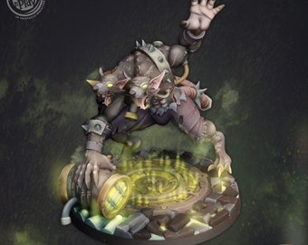 Karros Terrorfreak #291 • Sewers of Thamarya • Cast 'n Play • 3D Printed 32mm TableTop Miniature