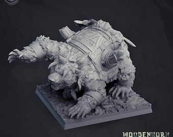 Artan #306 • Woodhorn Clan • Cast 'n Play • 3D Printed 32mm TableTop Miniature