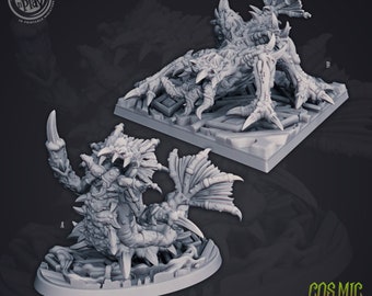 Mh'azhounds #274 • Cosmic Horror • Cast 'n Play • 3D Printed 32mm TableTop Miniature