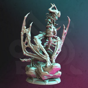Skildanir The Dracolich • Untote Aufstand • DM Stash • 3D Gedruckt 32mm/75mm TableTop Miniature