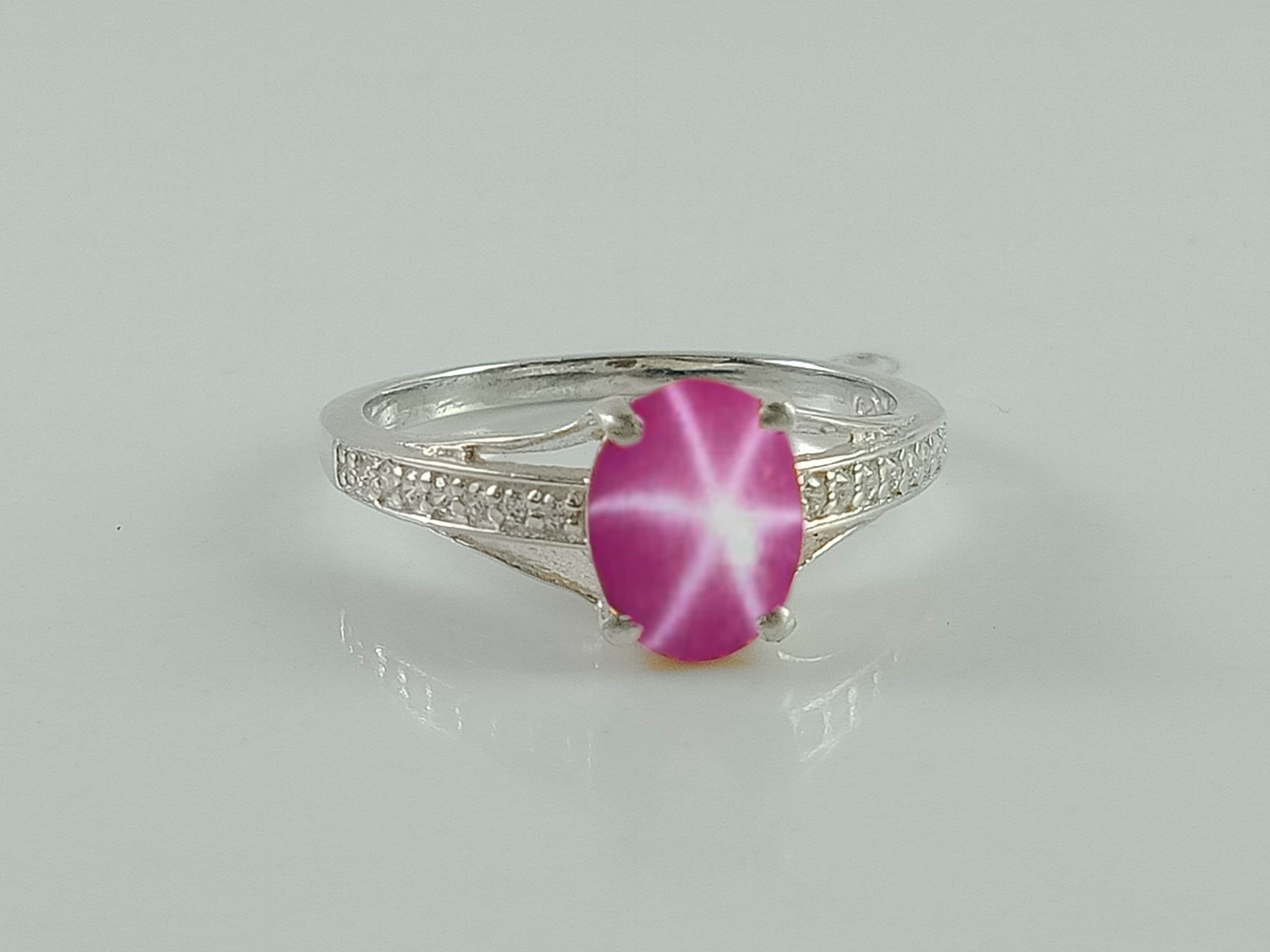 pink star sapphire ring pink star sapphire ring