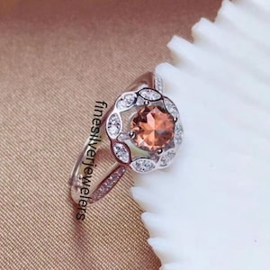 Silver Sultanite Ring-Sultanite Diaspore Colors Change Ring-Colours Changing Ring-Bride Sultanite Ring-Turkey Sultanite-Women Sultanite Ring