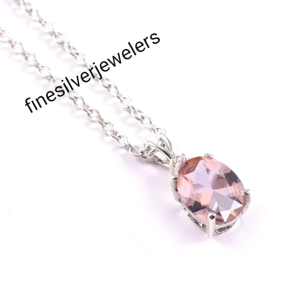 Morganite Believe In Magic Pendant Necklace main image 1