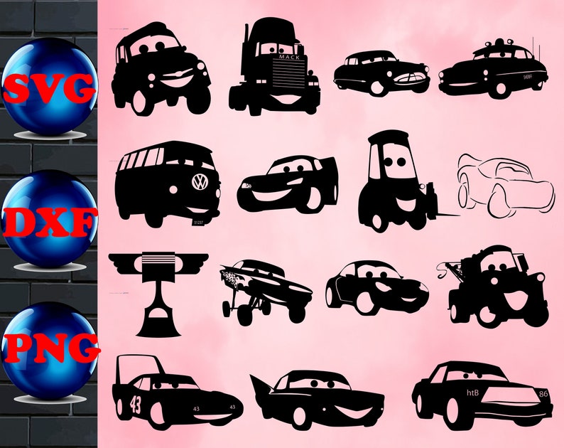 Free Free 250 Cricut Disney Cars Svg Free SVG PNG EPS DXF File
