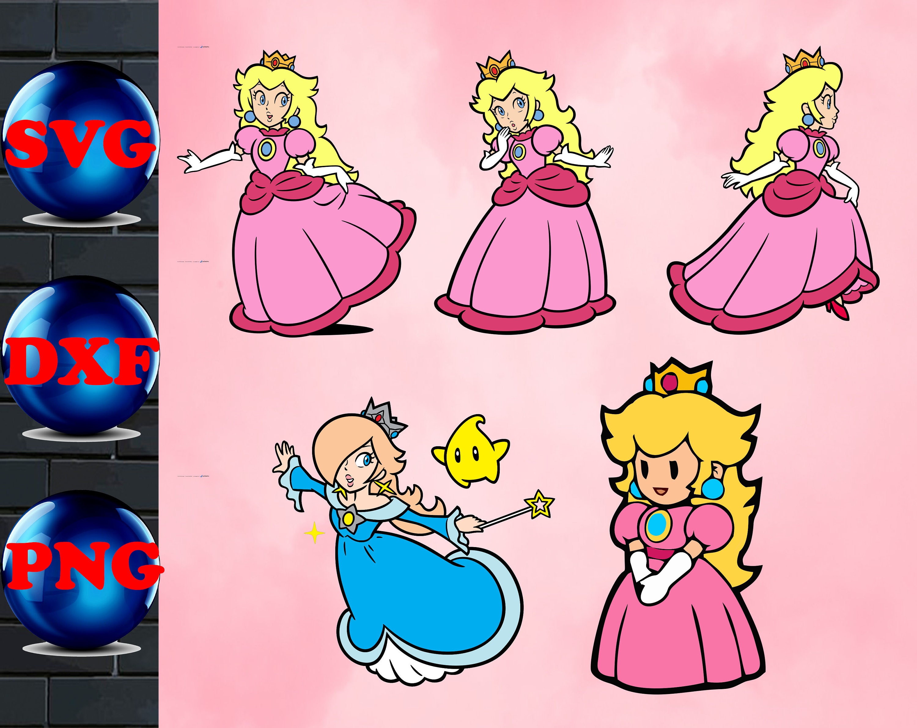 Free Free 165 Princess Peach Svg SVG PNG EPS DXF File