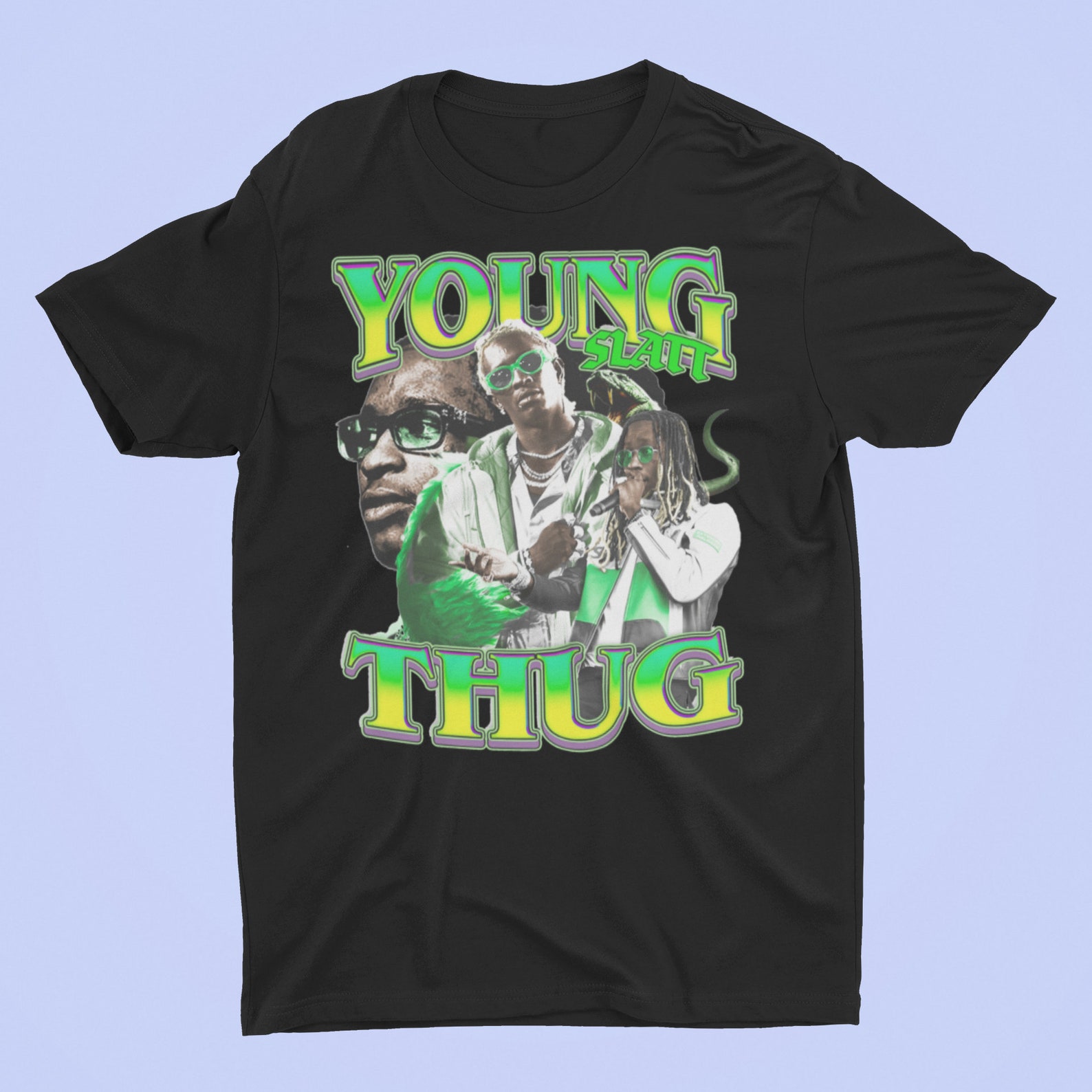 Young Thug Bootleg Rapper Tee Shirt Graphic Essential TShirt Etsy