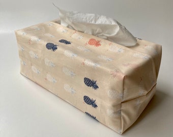 Cotton Tissue box cover, Rectangular Tissue Box Cover, Tissue box Holder