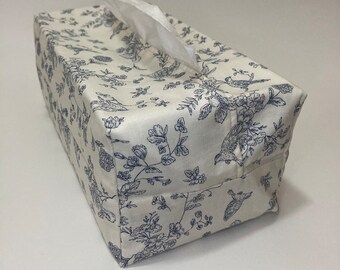 Cotton Tissue box cover, Rectangular Tissue Box Cover, Tissue box Holder