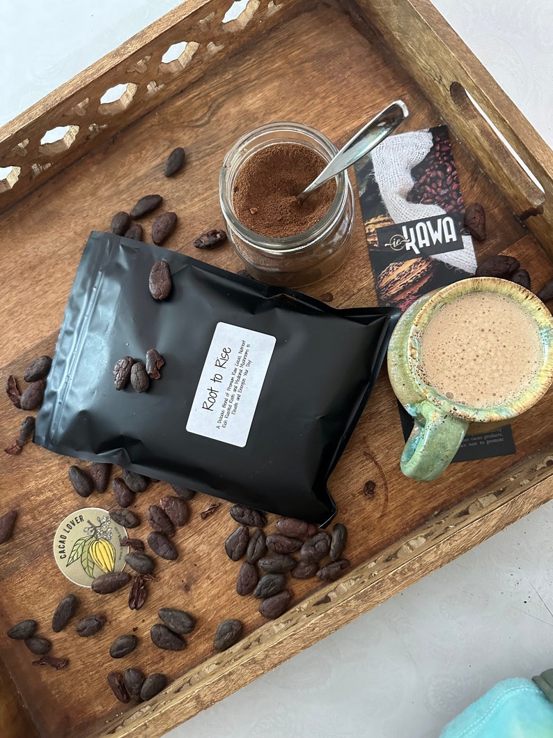 Root to Rise Cacao and Mushroom Coffee Replacement Etsy