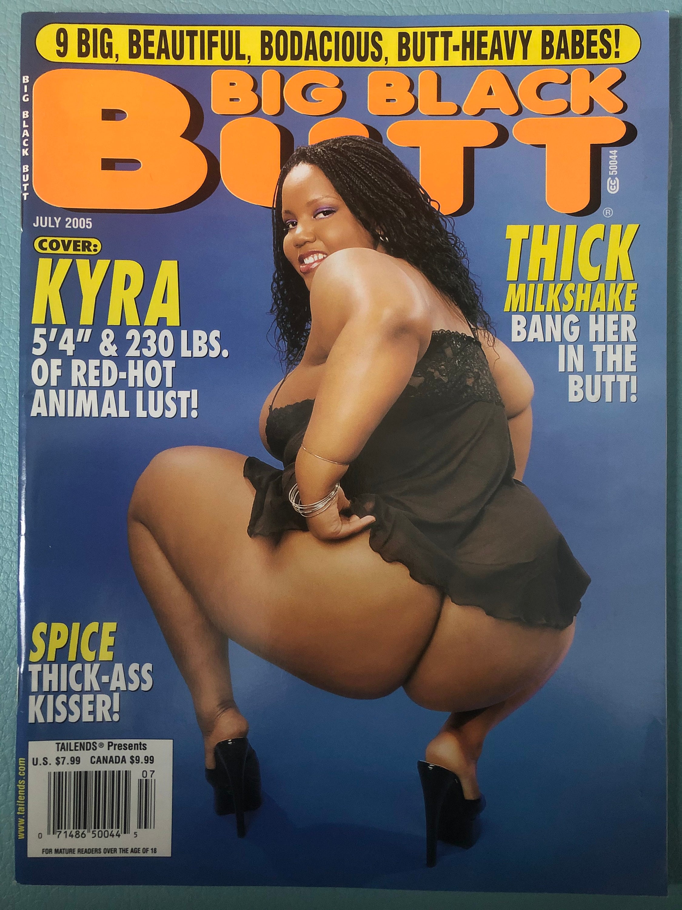Big Black Butt Magazine July 05