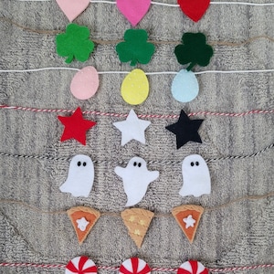 Holiday Letter board Garland Pack