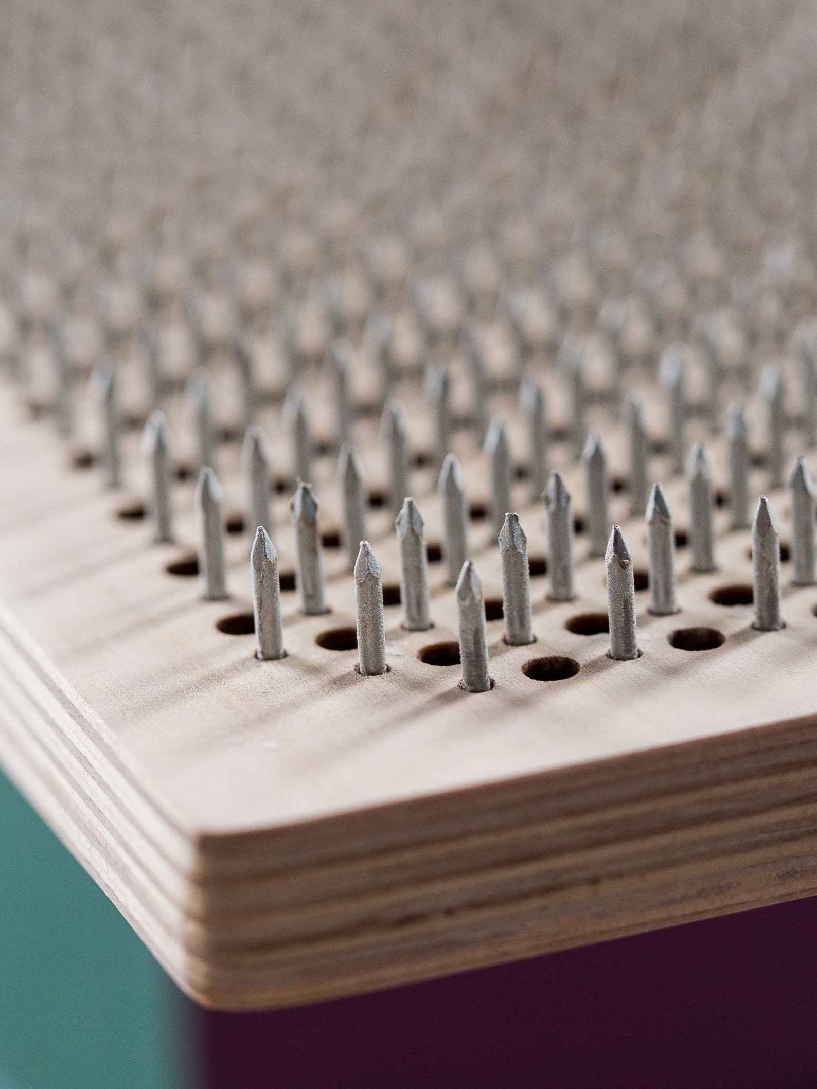 Sadhu board with nails Meditation board Yoga nail board Etsy