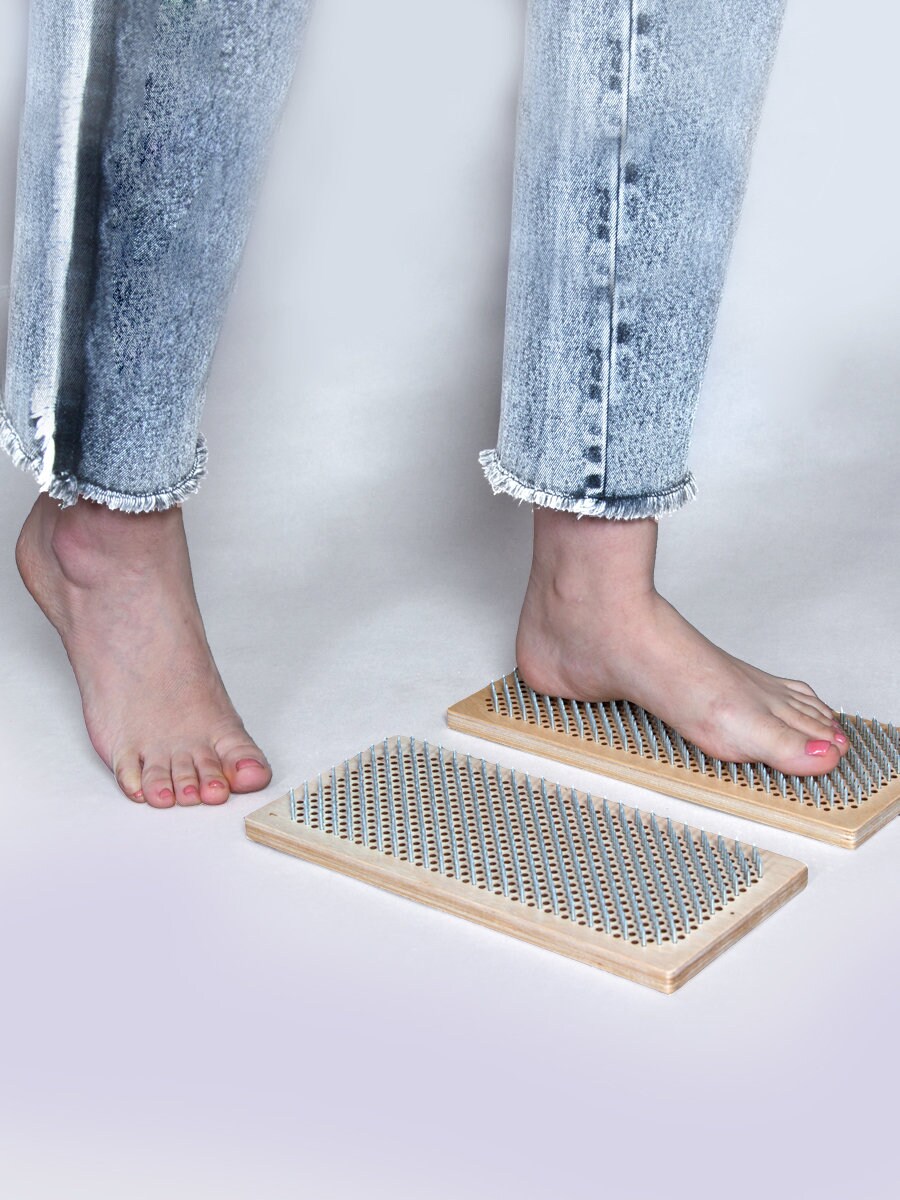 Board of nails Yoga board Nails in board Sadhu board Yoga Etsy