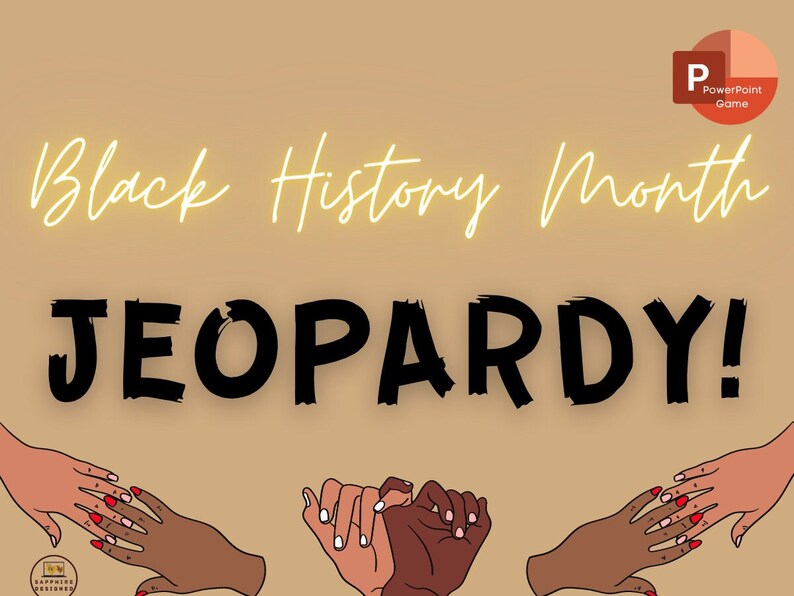 Black History Jeopardy Etsy