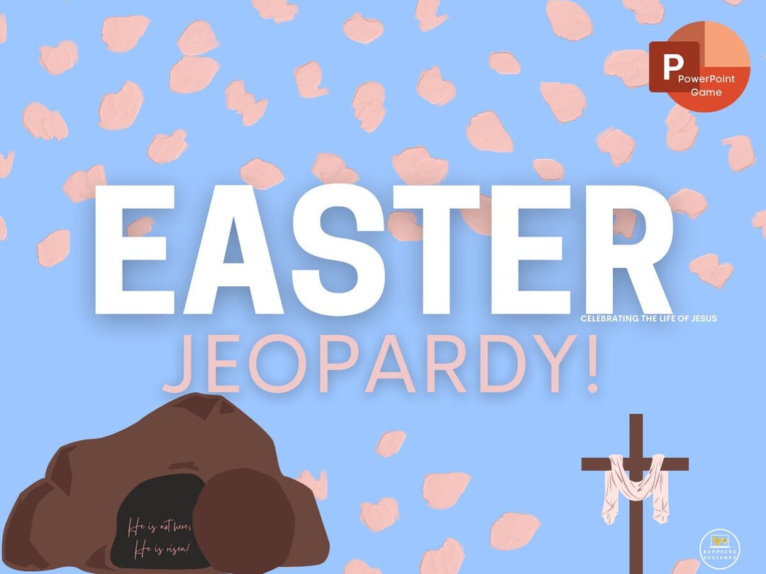 Easter Jeopardy Etsy