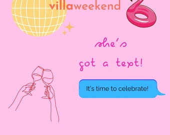 Plan wieczoru panieńskiego i urodzin inspirowany Love Island / dostosowywalny
