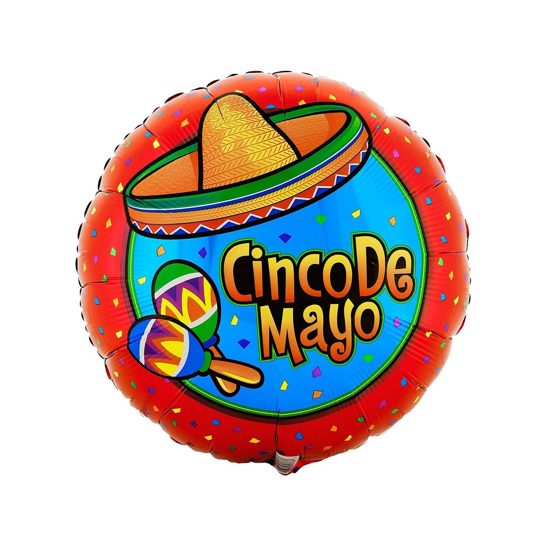 18 Cinco De Mayo Foil Balloon Etsy