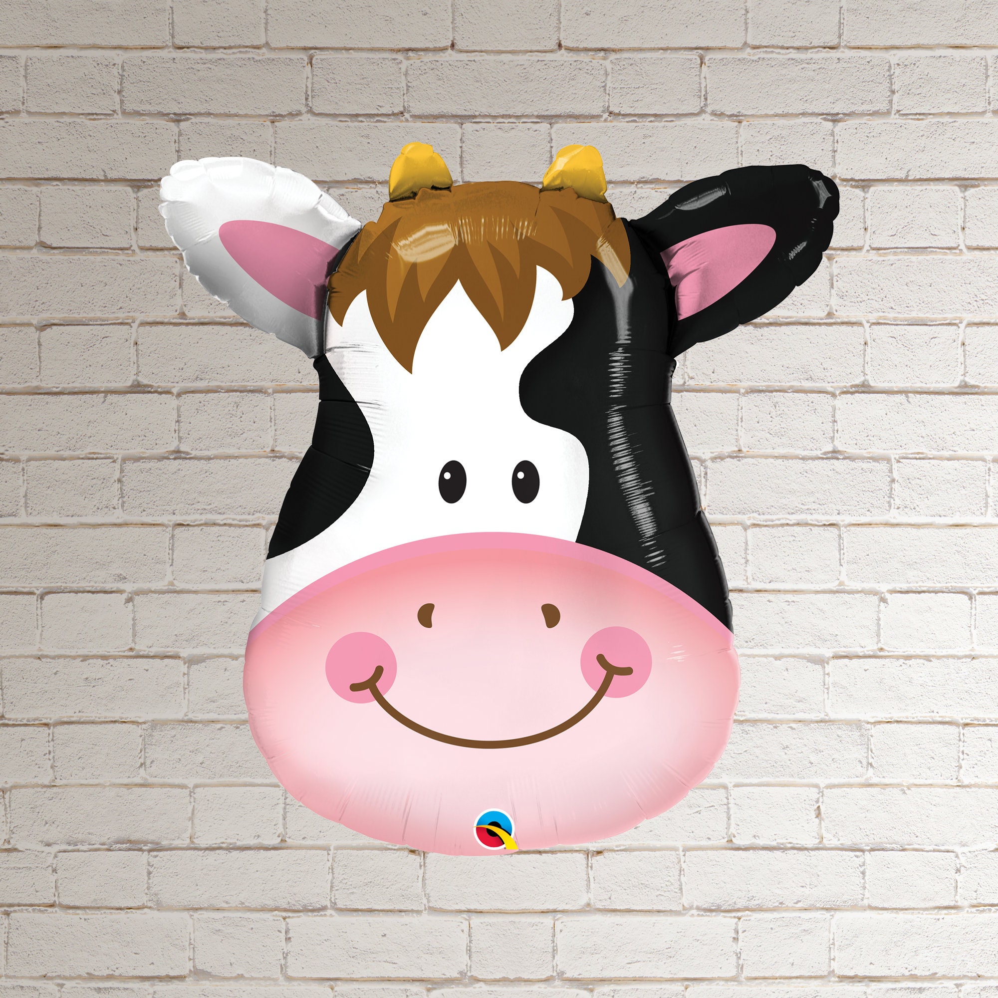 Kuh Luftballons Set - 5 Stück Bauernhof Deko Für Geburtstag & Tier-Party