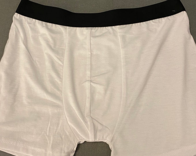 Mens Boxers Fully Customizable With Image and or Text, Large Etsy
