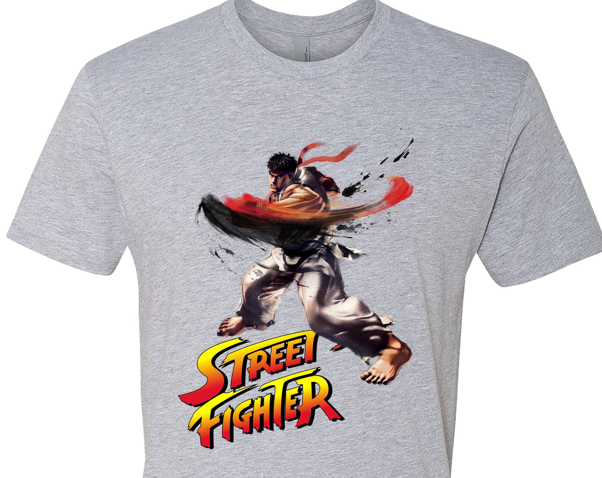 Street Fighter T-Shirt Ryu T-Shirt, Fashionable Adult T-shirt