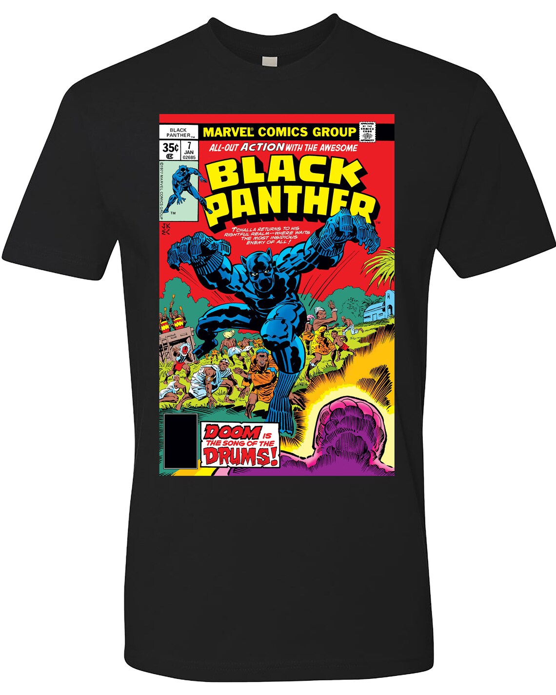 Black Panther Comic Book T Shirt Comic Book Superhero Unisex Etsy