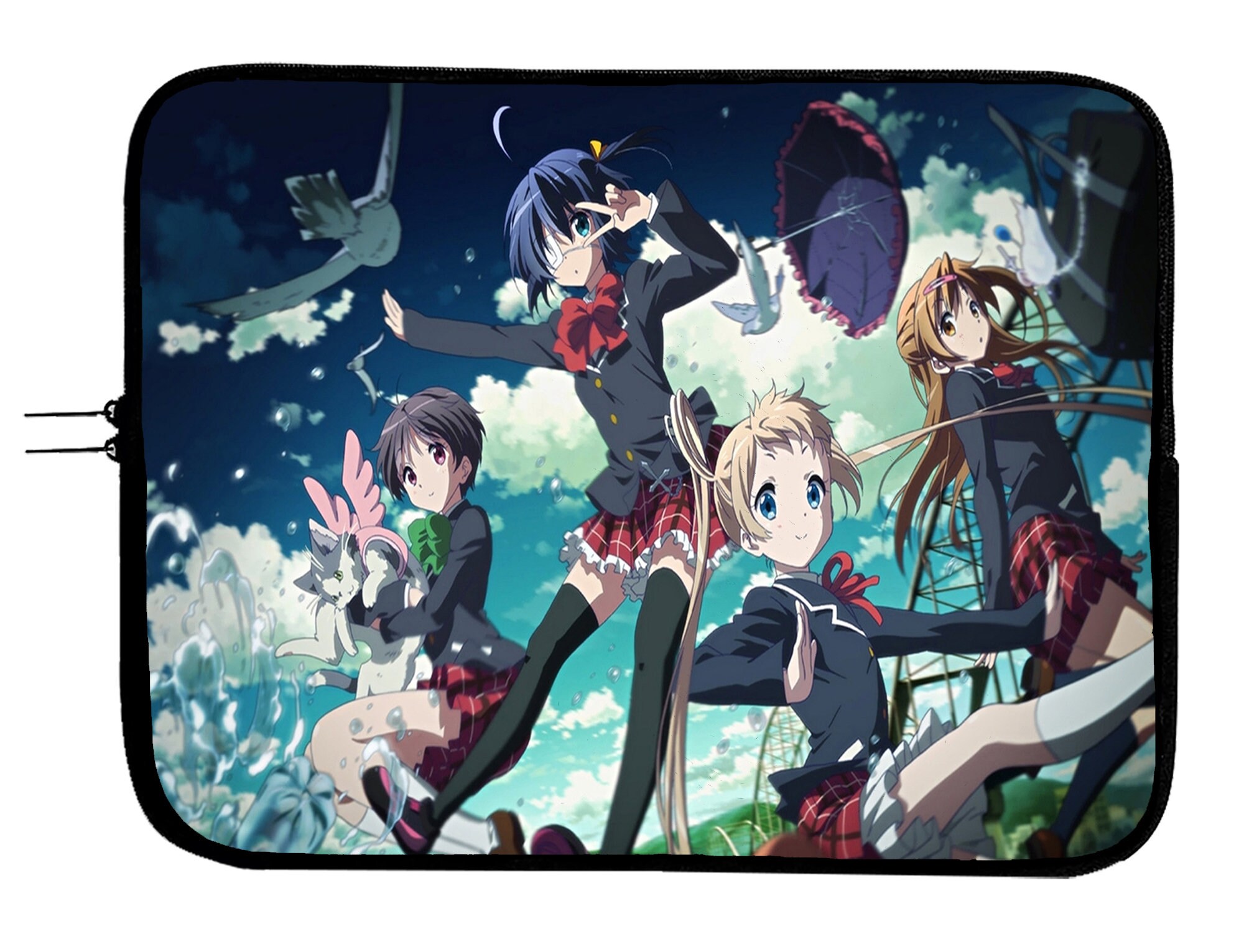 Anime Device Case More iPad Tablet MacBook ProAir Anime Laptop Case Chromebook Dell Darwin/'s Game Laptop Sleeve