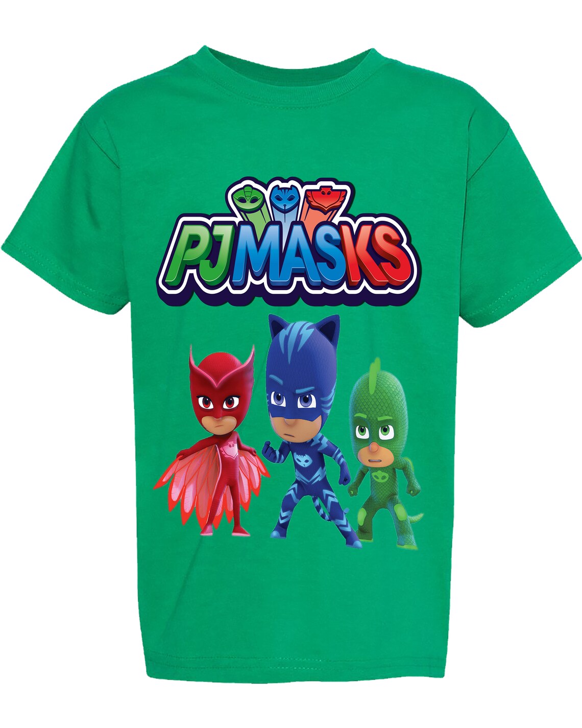 PJ Masks Kids Tshirt New PJ Masks Cartoon Unisex Shirt Etsy