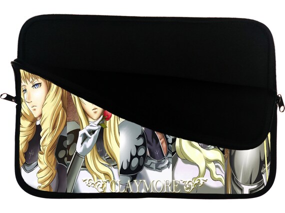 Claymore Anime Laptop Sleeve Anime Laptop Case Sizes For Etsy