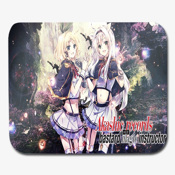 Akashic Records Of Bastard Magic Instructor Anime Mousepad Etsy