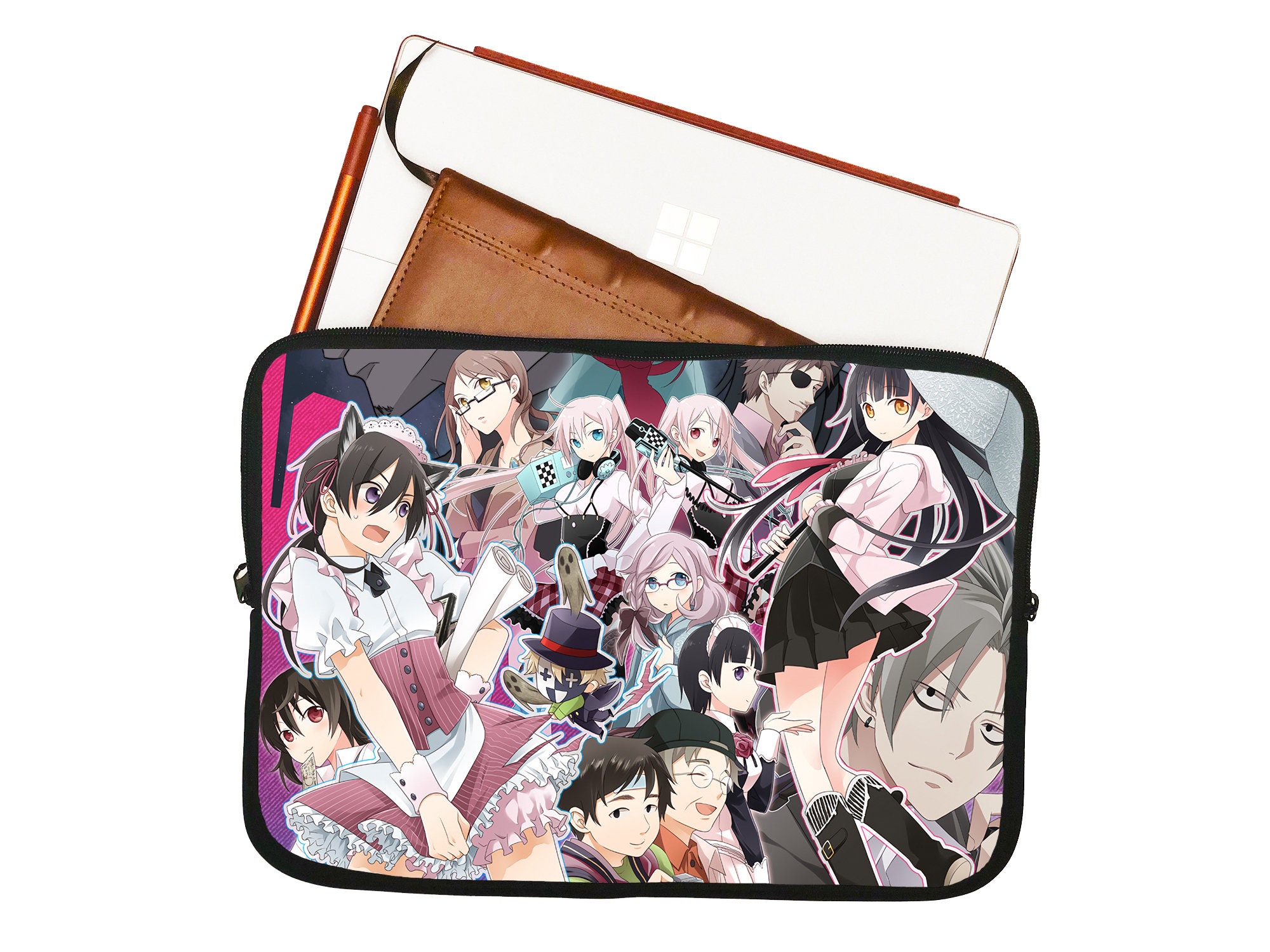 Akiba's Trip Laptop Sleeve Anime Laptop Case MacBook Etsy