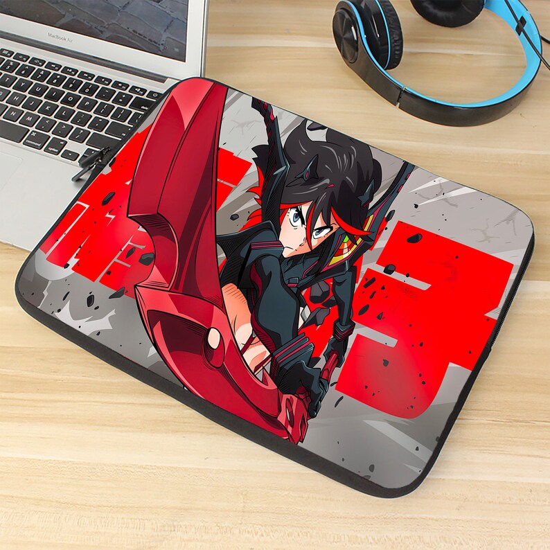 Kill la Kill Anime Laptop Sleeve and Protector Mousepad Surface Fits MacBook Pro MacBook Air iPad /& Windows Devices Kill la Kill Case