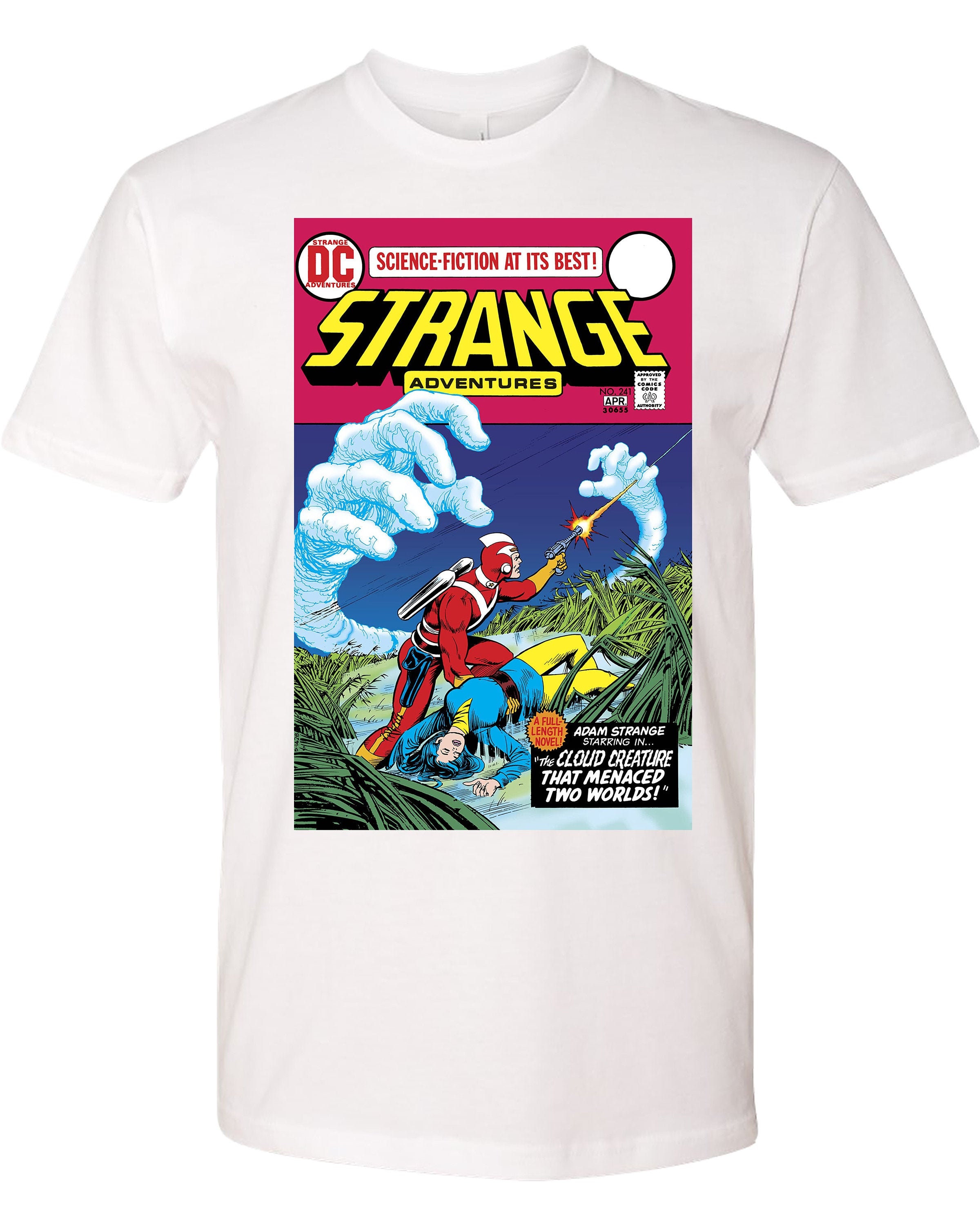 Adam Strange Comic Book T Shirt 