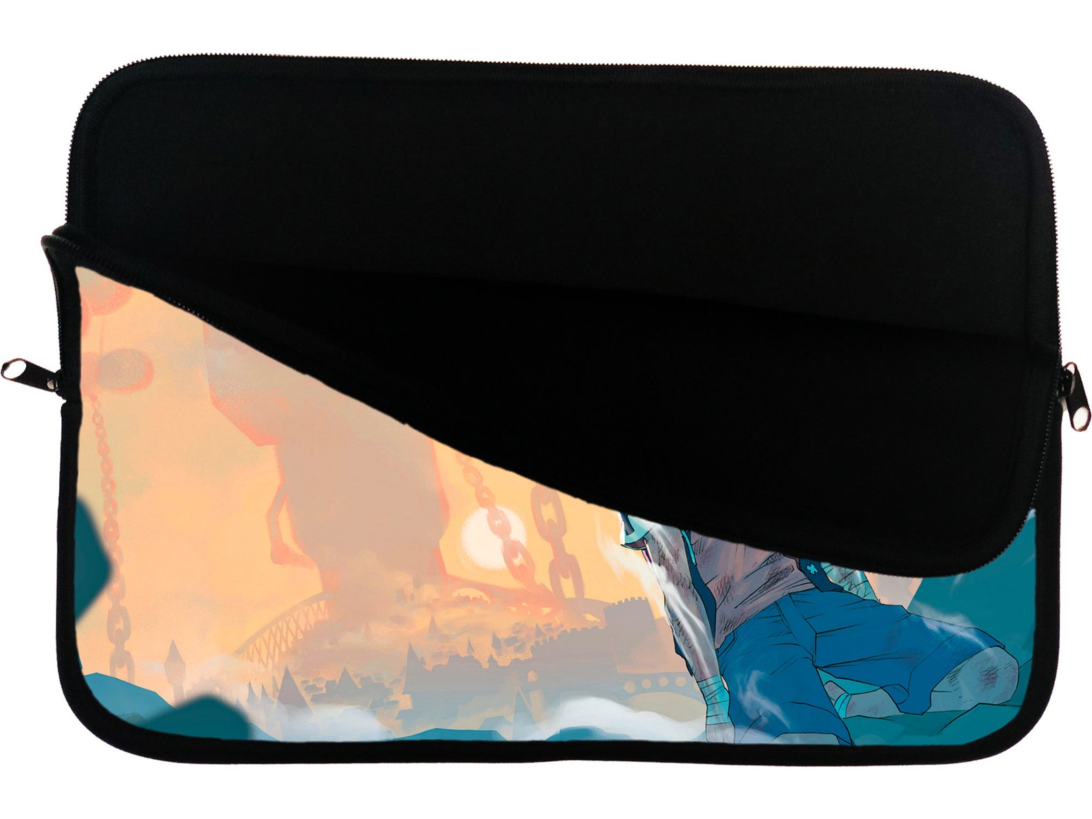 Radiant Anime Laptop Sleeve Anime Laptop Case MacBook Etsy