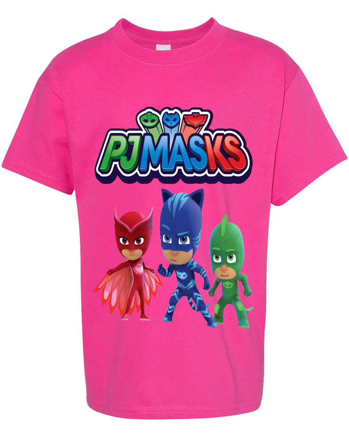 PJ Masks Kids Tshirt New PJ Masks Cartoon Unisex Shirt Etsy