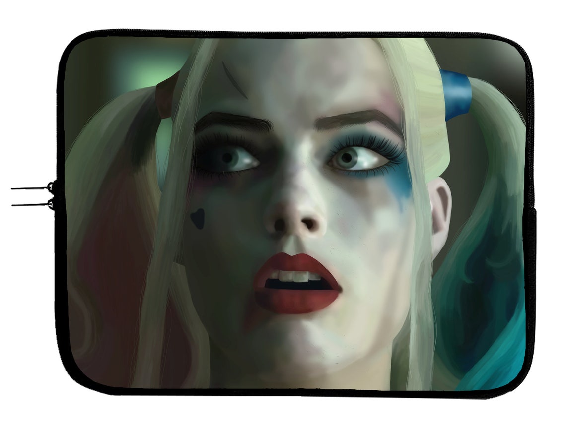 Harley Quinn Laptop Sleeve Superhero Laptop Case Sizes for Etsy