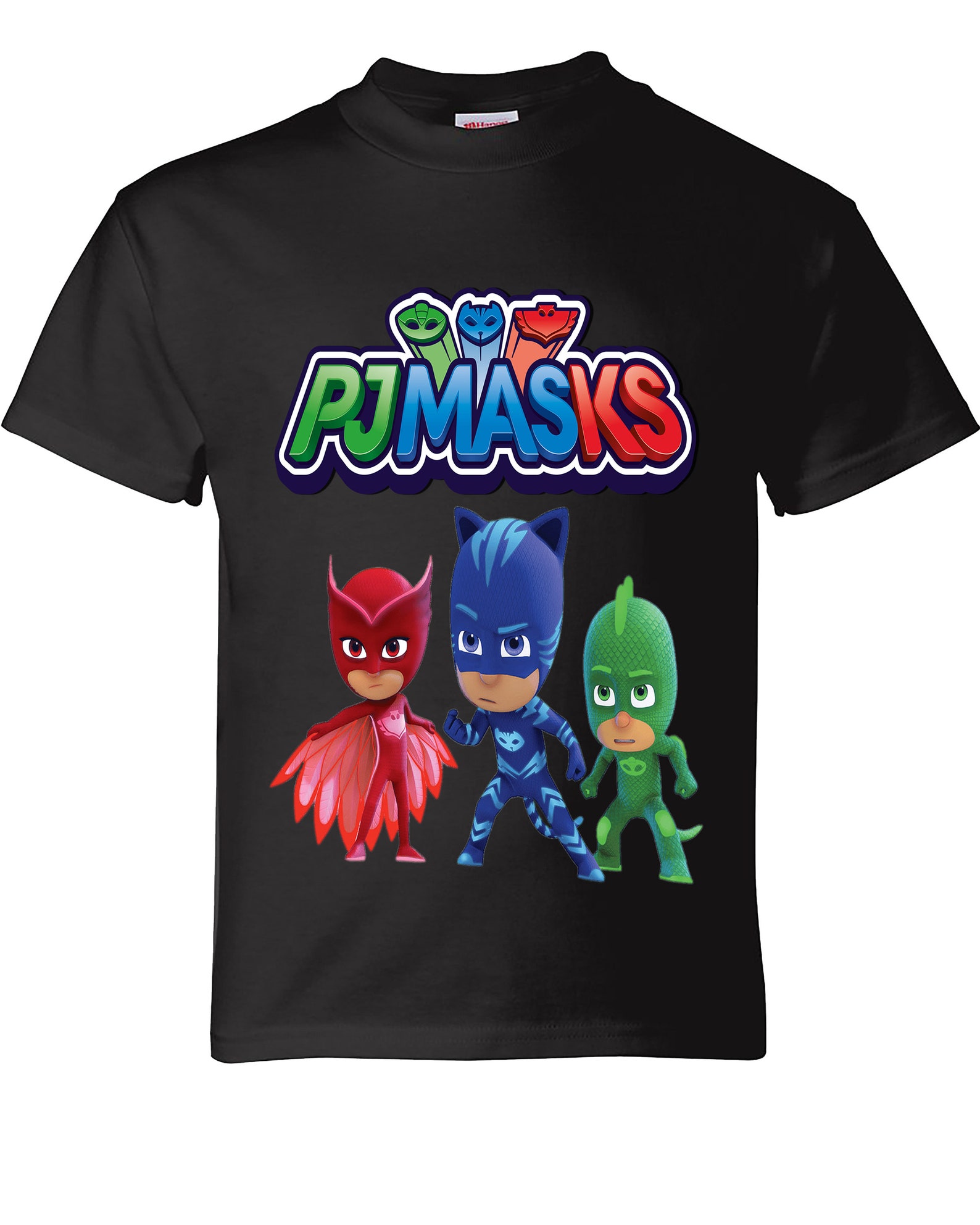 PJ Masks Kids Tshirt New PJ Masks Cartoon Unisex Shirt Etsy