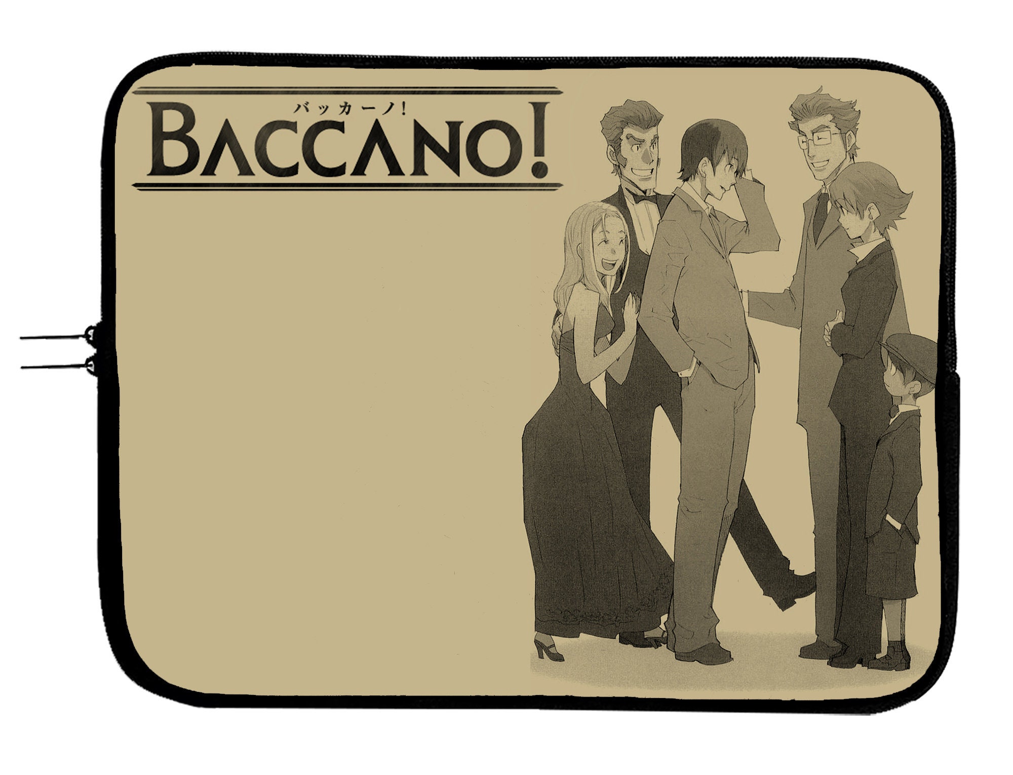 Baccano Anime Laptop Sleeve Bag & Tablet Case Stunning Artwork Anime Laptop Case 