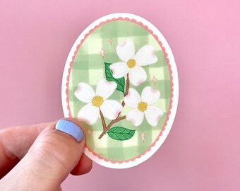 Dogwood Picnic Sticker