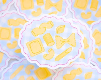 Pasta Picnic Vinyl Sticker