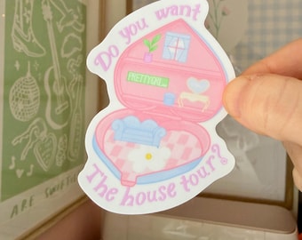 House Tour Vinyl Sticker