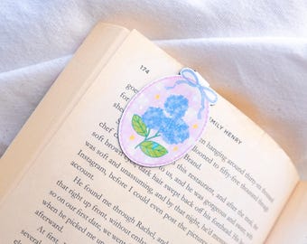 Hydrangea Picnic Magnetic Bookmark