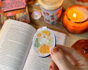 Pumpkin Patch Magnetic Bookmark