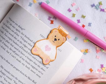Teddy Bear Magnetic Bookmark