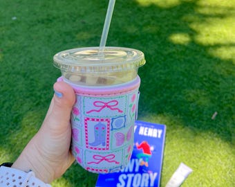 Coastal Cowgirl Cutie Iced Coffee Drink Sleeve