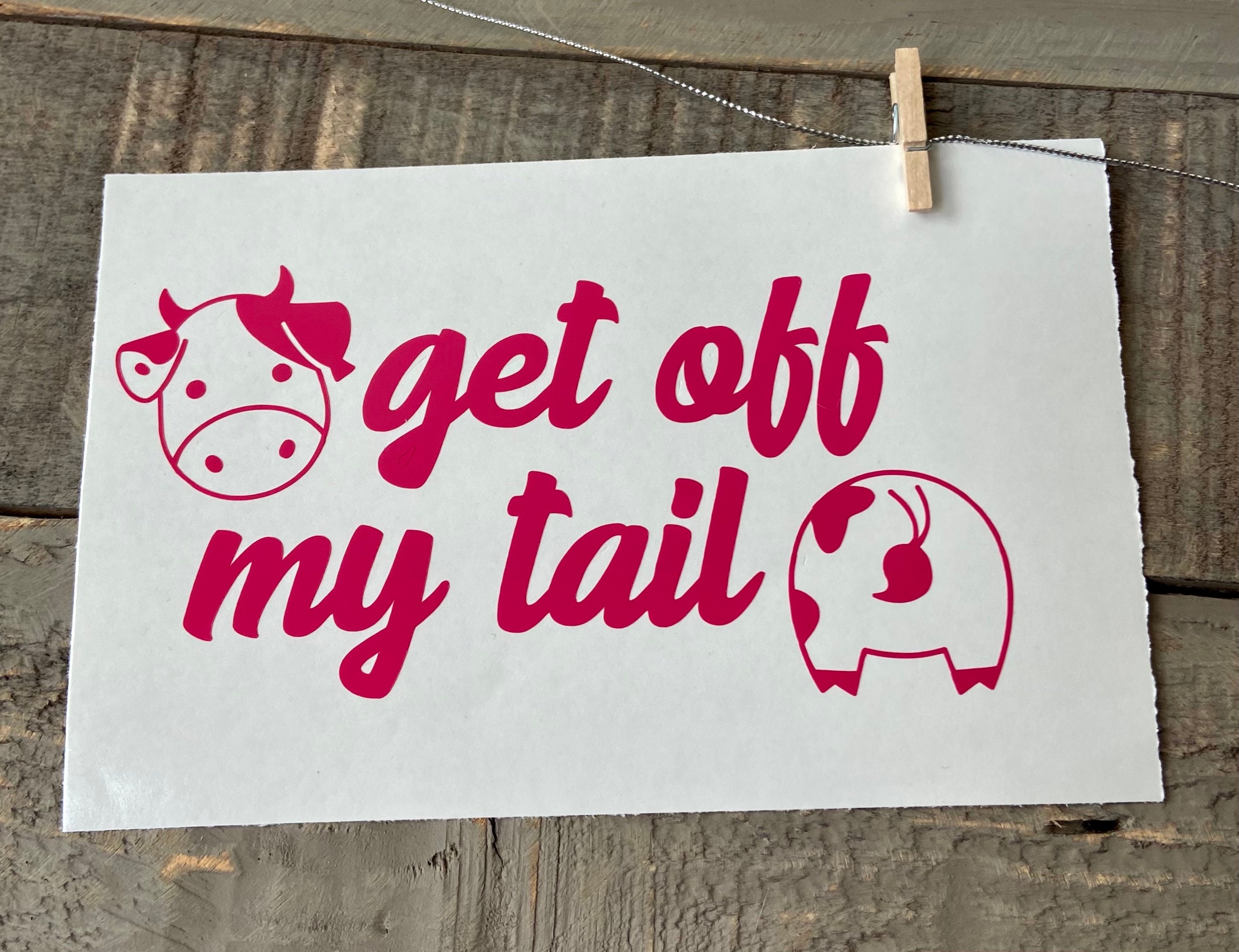 Cow Decals Custom Color Decals Decals for Car Window Funny | Etsy